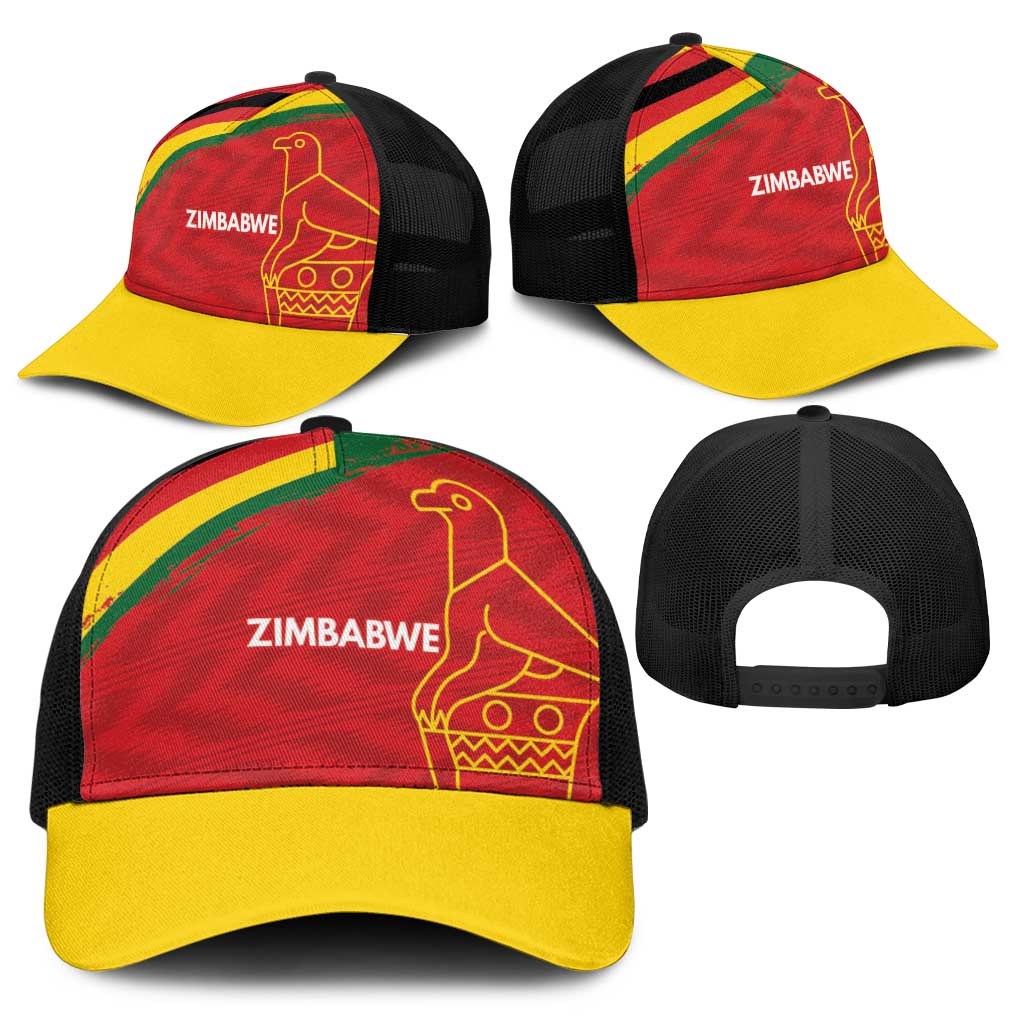 Zimbabwe Cricket Spirit 2026 Baseball Net Cap World T20 Edition - Wonder Print Shop