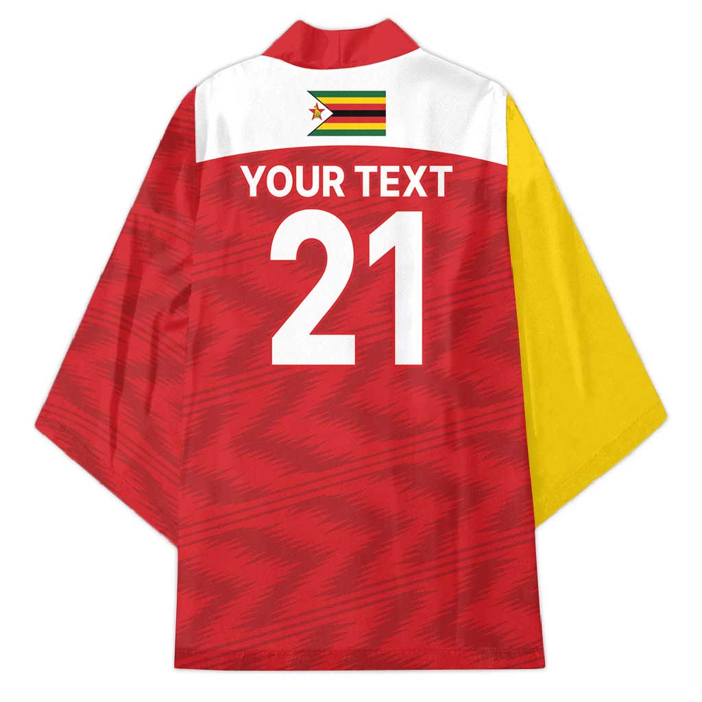 Custom Zimbabwe Cricket Spirit 2026 Kimono World T20 Edition - Wonder Print Shop