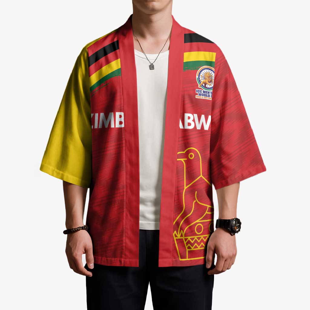Custom Zimbabwe Cricket Spirit 2026 Kimono World T20 Edition - Wonder Print Shop