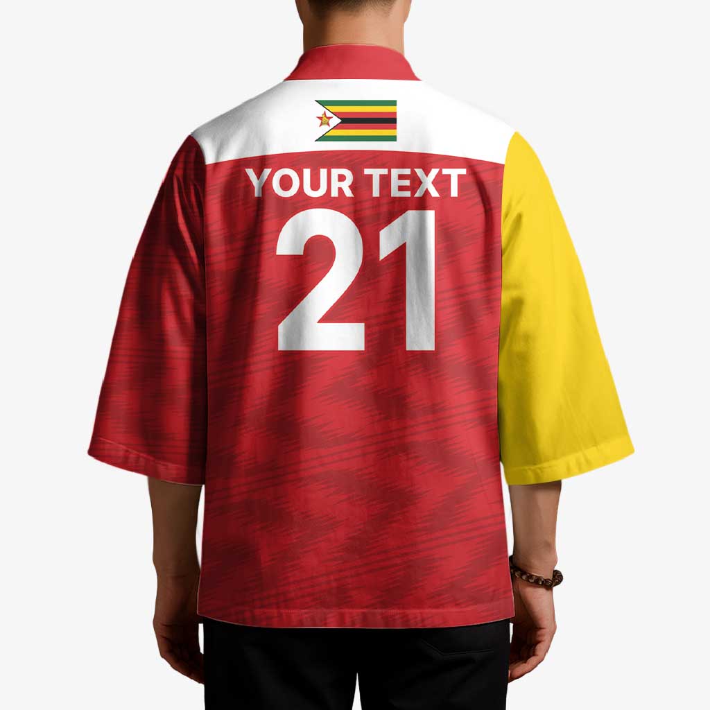 Custom Zimbabwe Cricket Spirit 2026 Kimono World T20 Edition - Wonder Print Shop