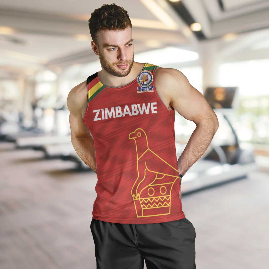 Custom Zimbabwe Cricket Spirit 2026 Men Tank Top World T20 Edition - Wonder Print Shop
