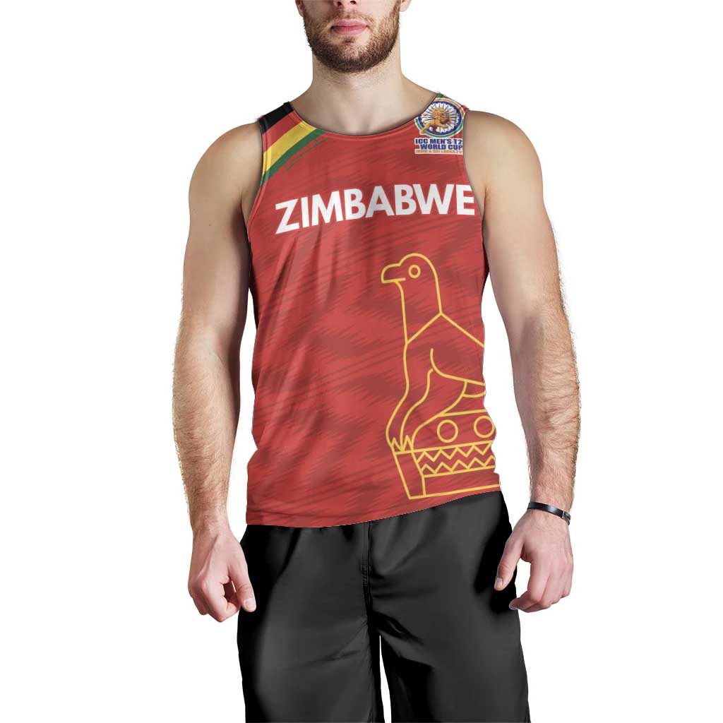 Custom Zimbabwe Cricket Spirit 2026 Men Tank Top World T20 Edition - Wonder Print Shop