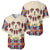 Papua Batik Motif Bird Of Paradise and Native Papuan Shield Baseball Jersey LT9 - Wonder Print Shop