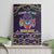 Come At Me Breaux Crawfish Beads Canvas Wall Art Mardi Gras Carnival