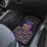 Come At Me Breaux Crawfish Beads Car Mats Mardi Gras Carnival