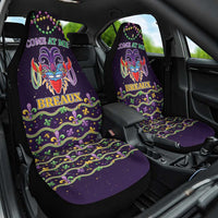 Come At Me Breaux Crawfish Beads Car Seat Cover Mardi Gras Carnival