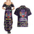 Come At Me Breaux Crawfish Beads Couples Matching Summer Maxi Dress and Hawaiian Shirt Mardi Gras Carnival