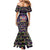 Come At Me Breaux Crawfish Beads Family Matching Mermaid Dress and Hawaiian Shirt Mardi Gras Carnival LT9 - Wonder Print Shop