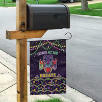 Come At Me Breaux Crawfish Beads Garden Flag Mardi Gras Carnival - Wonder Print Shop