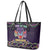 Come At Me Breaux Crawfish Beads Leather Tote Bag Mardi Gras Carnival