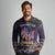 Come At Me Breaux Crawfish Beads Long Sleeve Polo Shirt Mardi Gras Carnival - Wonder Print Shop