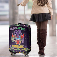 Come At Me Breaux Crawfish Beads Luggage Cover Mardi Gras Carnival - Wonder Print Shop