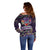 Come At Me Breaux Crawfish Beads Off Shoulder Sweater Mardi Gras Carnival - Wonder Print Shop