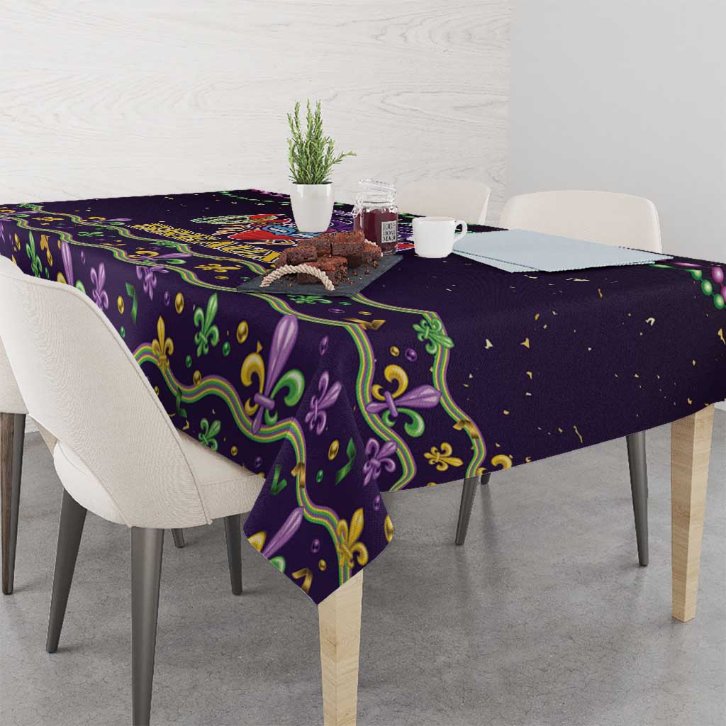 Come At Me Breaux Crawfish Beads Tablecloth Mardi Gras Carnival - Wonder Print Shop
