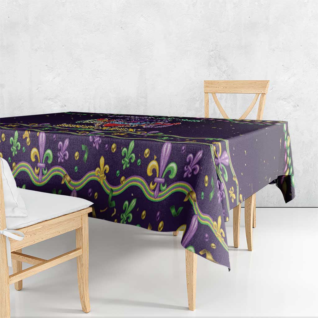 Come At Me Breaux Crawfish Beads Tablecloth Mardi Gras Carnival - Wonder Print Shop