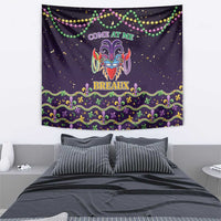 Come At Me Breaux Crawfish Beads Tapestry Mardi Gras Carnival - Wonder Print Shop