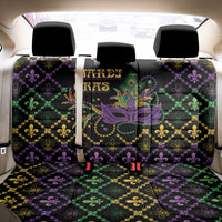 Mardi Gras Carnival Back Car Seat Cover Geometric Pattern Vintage