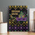 Mardi Gras Carnival Canvas Wall Art Geometric Pattern Vintage