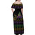 Mardi Gras Carnival Family Matching Off Shoulder Maxi Dress and Hawaiian Shirt Geometric Pattern Vintage LT9 - Wonder Print Shop