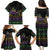 Mardi Gras Carnival Family Matching Puletasi and Hawaiian Shirt Geometric Pattern Vintage