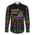 Mardi Gras Carnival Family Matching Puletasi and Hawaiian Shirt Geometric Pattern Vintage