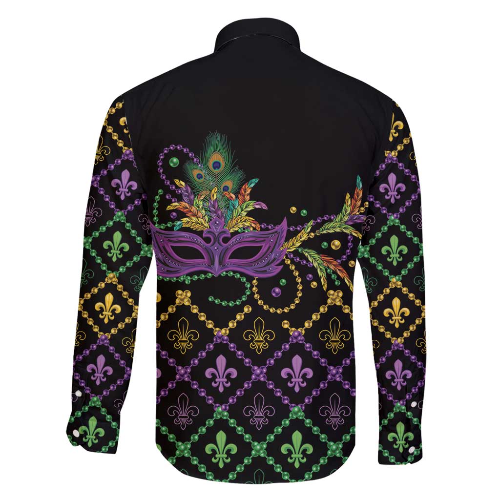 Mardi Gras Carnival Family Matching Puletasi and Hawaiian Shirt Geometric Pattern Vintage
