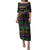 Mardi Gras Carnival Family Matching Puletasi and Hawaiian Shirt Geometric Pattern Vintage