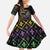 Mardi Gras Carnival Family Matching Tank Maxi Dress and Hawaiian Shirt Geometric Pattern Vintage - Wonder Print Shop