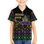 Mardi Gras Carnival Family Matching Tank Maxi Dress and Hawaiian Shirt Geometric Pattern Vintage - Wonder Print Shop