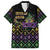 Mardi Gras Carnival Hawaiian Shirt Geometric Pattern Vintage - Wonder Print Shop
