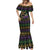 Mardi Gras Carnival Mermaid Dress Geometric Pattern Vintage - Wonder Print Shop