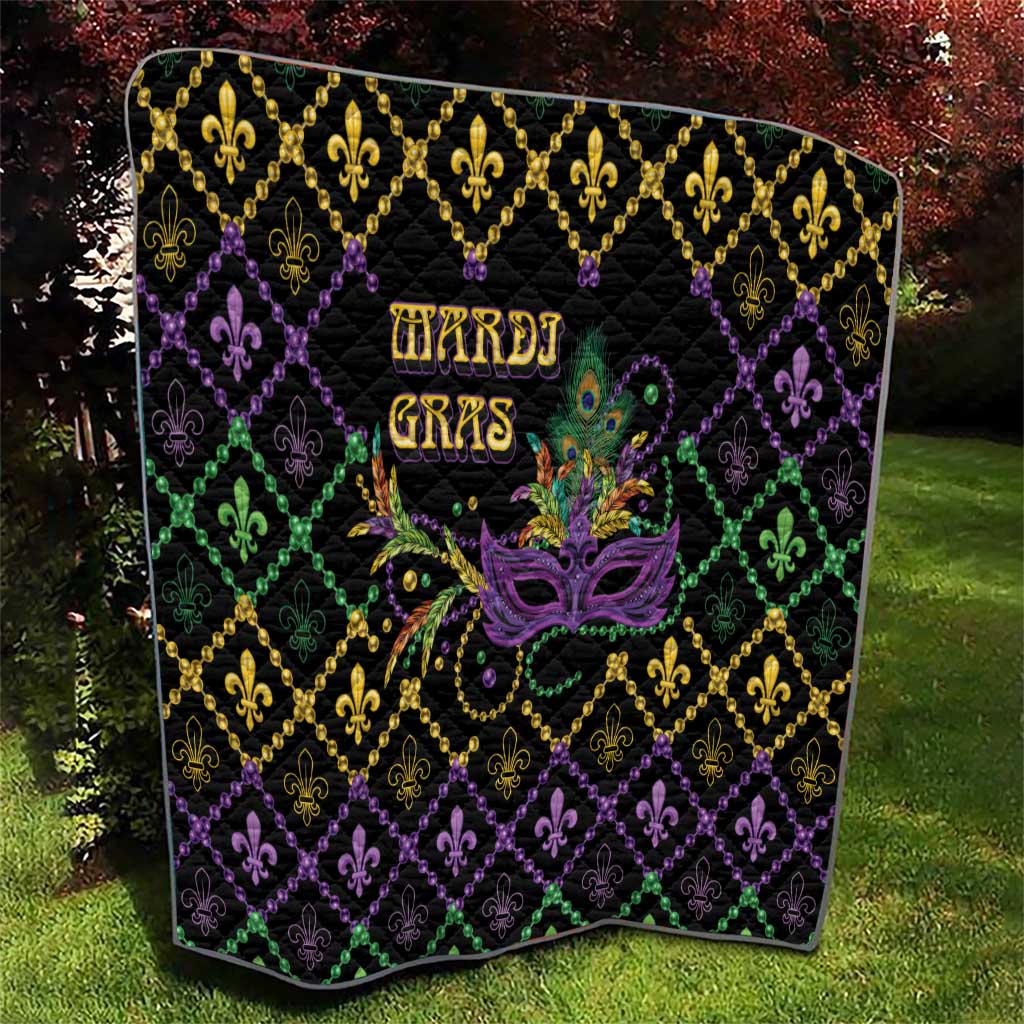 Mardi Gras Carnival Quilt Geometric Pattern Vintage - Wonder Print Shop