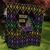 Mardi Gras Carnival Quilt Geometric Pattern Vintage - Wonder Print Shop
