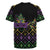 Mardi Gras Carnival Rugby Jersey Geometric Pattern Vintage - Wonder Print Shop