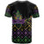 Mardi Gras Carnival T Shirt Geometric Pattern Vintage - Wonder Print Shop