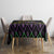 Mardi Gras Carnival Tablecloth Geometric Pattern Vintage - Wonder Print Shop