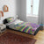 Mardi Gras Fleur De Lis Bedding Set With Beads Glitter Pattern