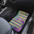 Mardi Gras Fleur De Lis Car Mats With Beads Glitter Pattern