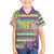 Mardi Gras Fleur De Lis Family Matching Off Shoulder Short Dress and Hawaiian Shirt With Beads Glitter Pattern LT9 - Wonder Print Shop