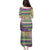 Mardi Gras Fleur De Lis Family Matching Puletasi and Hawaiian Shirt With Beads Glitter Pattern