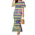 Mardi Gras Fleur De Lis Mermaid Dress With Beads Glitter Pattern - Wonder Print Shop
