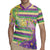 Mardi Gras Fleur De Lis Rugby Jersey With Beads Glitter Pattern - Wonder Print Shop