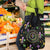 Mardi Gras Fleur De Lis Grocery Bag With Round Carnival Beads