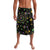 Mardi Gras Fleur De Lis Lavalava With Round Carnival Beads - Wonder Print Shop