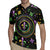 Mardi Gras Fleur De Lis Rugby Jersey With Round Carnival Beads - Wonder Print Shop