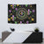 Mardi Gras Fleur De Lis Tapestry With Round Carnival Beads - Wonder Print Shop