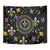Mardi Gras Fleur De Lis Tapestry With Round Carnival Beads - Wonder Print Shop