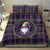 Mardi Gras Gnome Bedding Set Beads Fleur de lis Symbol