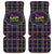 Mardi Gras Gnome Car Mats Beads Fleur de lis Symbol