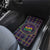 Mardi Gras Gnome Car Mats Beads Fleur de lis Symbol